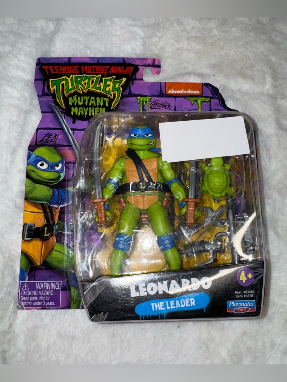 NEW teenage mutant ninja turtles leonardo toy